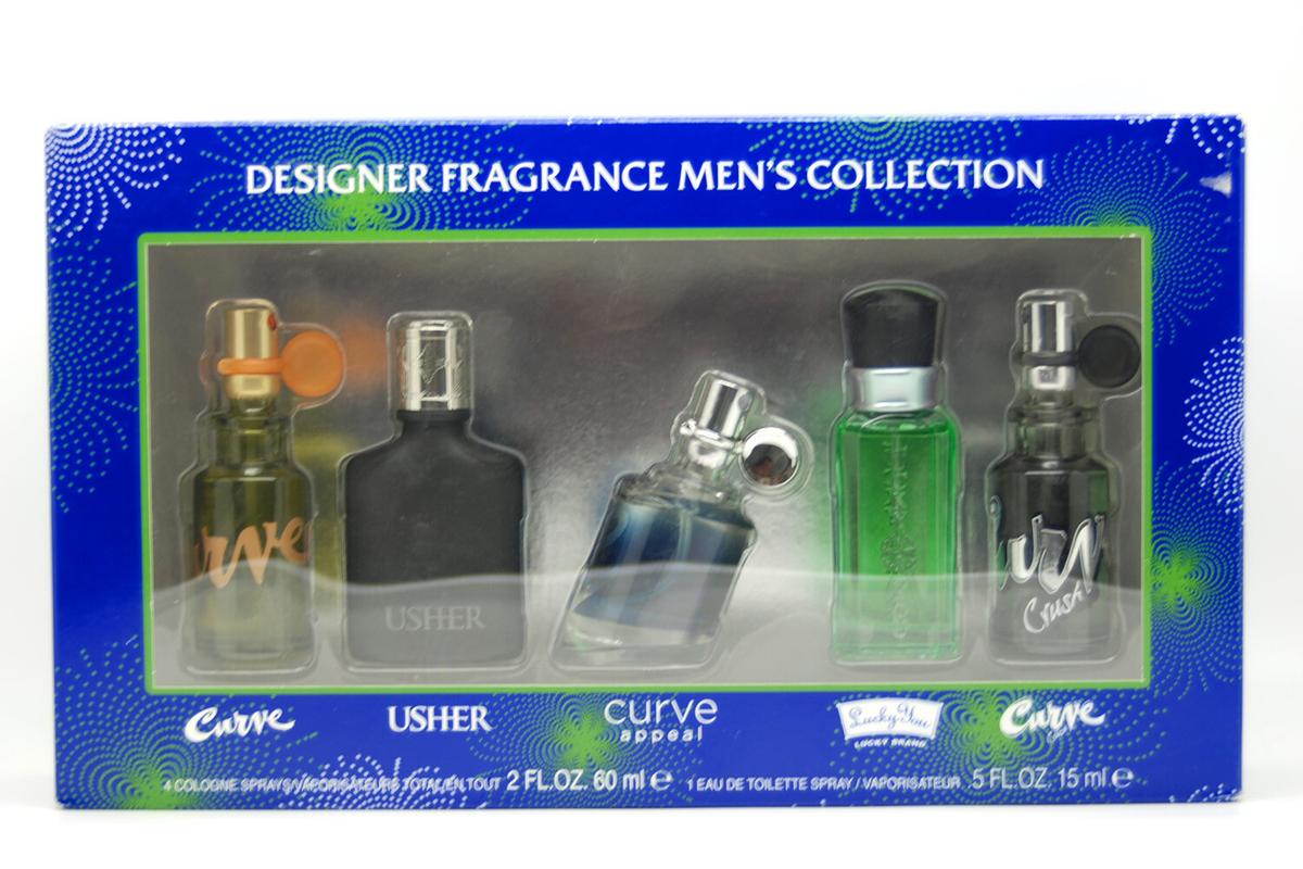 Designer Fragrance Men's Collection by Liz Claiborne 5 pcs. Mini Set for Men