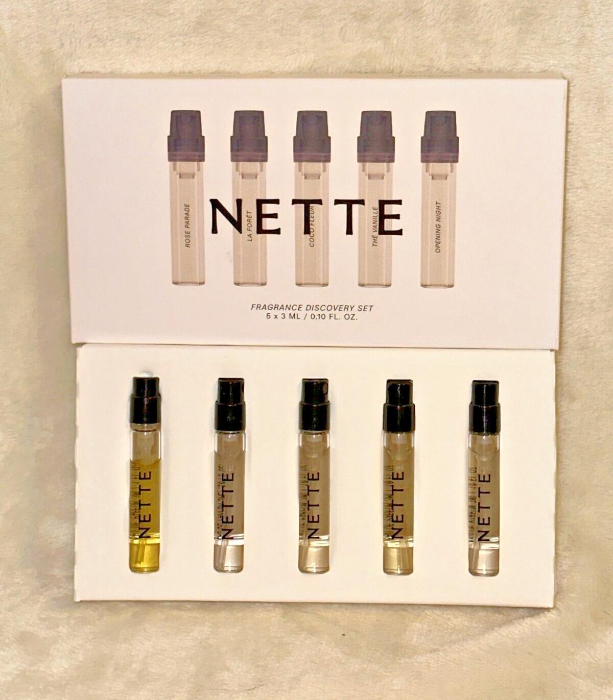 Unisex Discovery Kit Set - NETTE - Fragrance Perfume Cologne - 5 x 3 mL