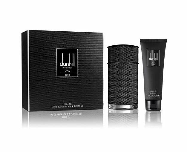 Alfred Dunhill ICON ELITE 3.4 oz EDP Spray Mens Cologne + 3.0 gel Travel SET NIB