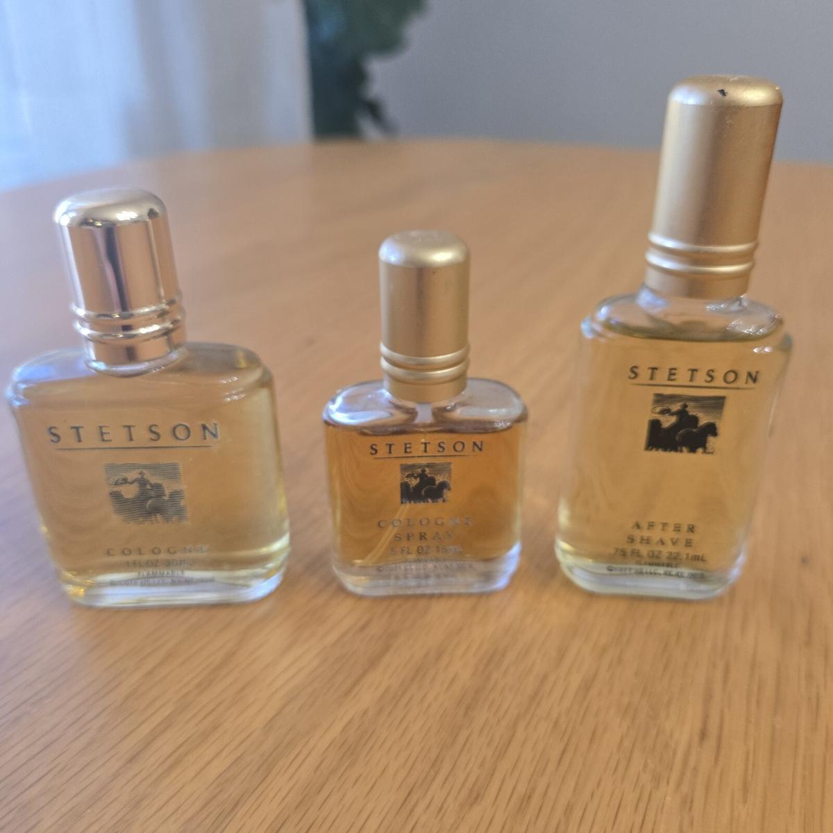 VTG Stetson Orignal Cologne, Spray, & After Shave Set Of 3Travel Size each New