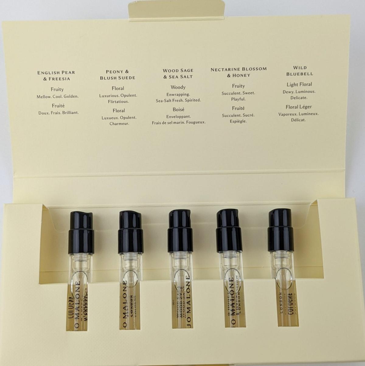 Jo Malone Cologne Discovery Collection 1.5ml x5 Vials Assorted Set 