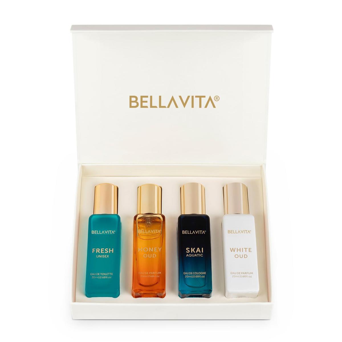 Bellavita Luxury Women'S Cologne Set | Includes: Honey Oud, Skai, Fresh, White O