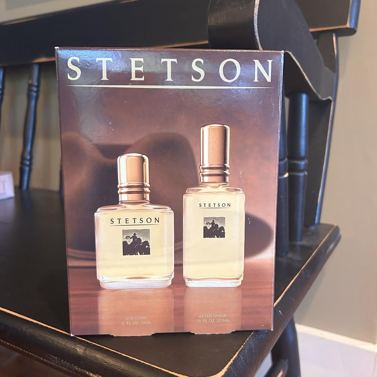 STETSON Orig Cologne .5 oz & After Shave .75 oz Gift Set Travel Size New In Box