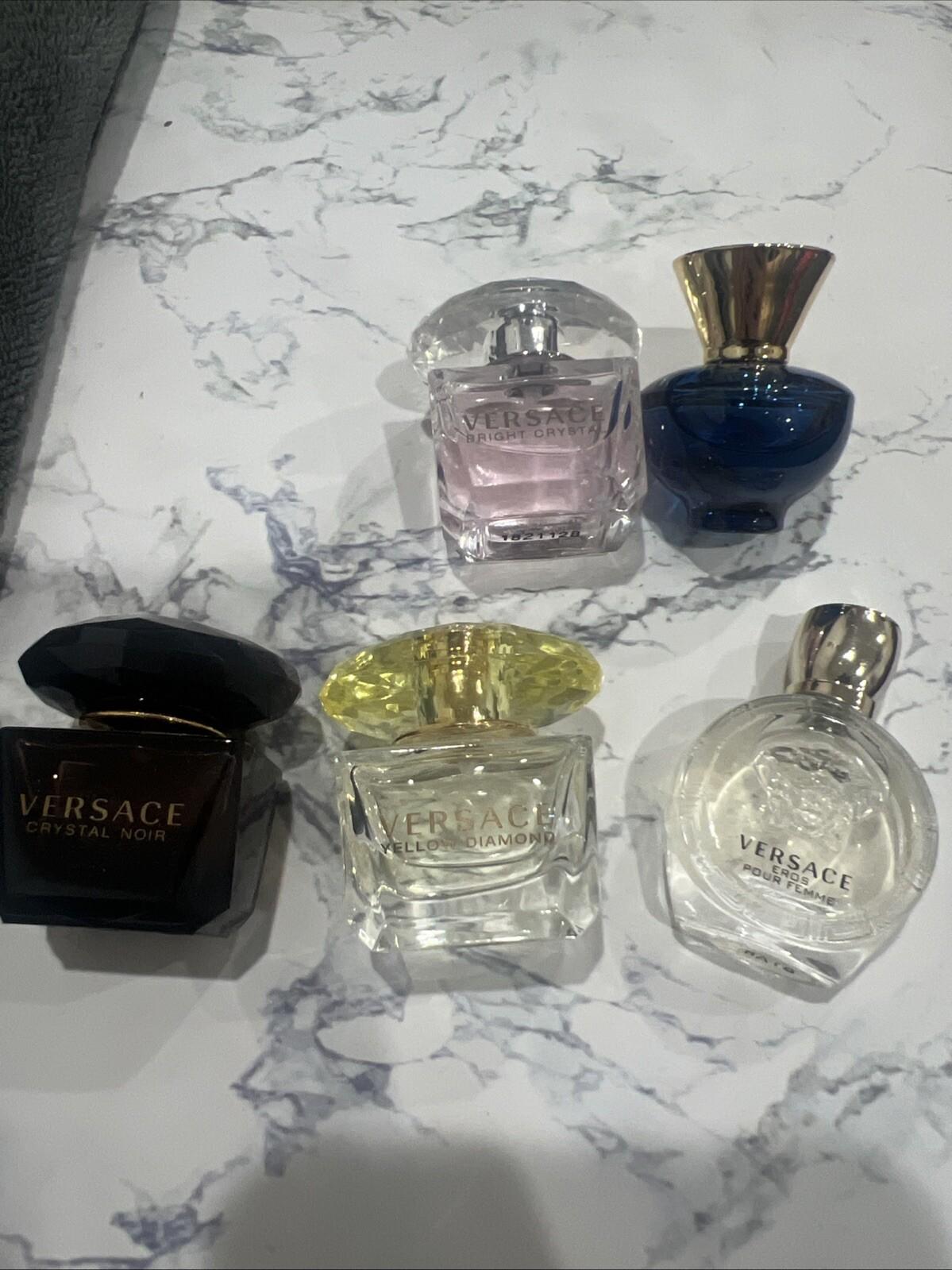 Versace Miniature Very Tiny Perfume Cologne Collection Set 5ml 0.17oz