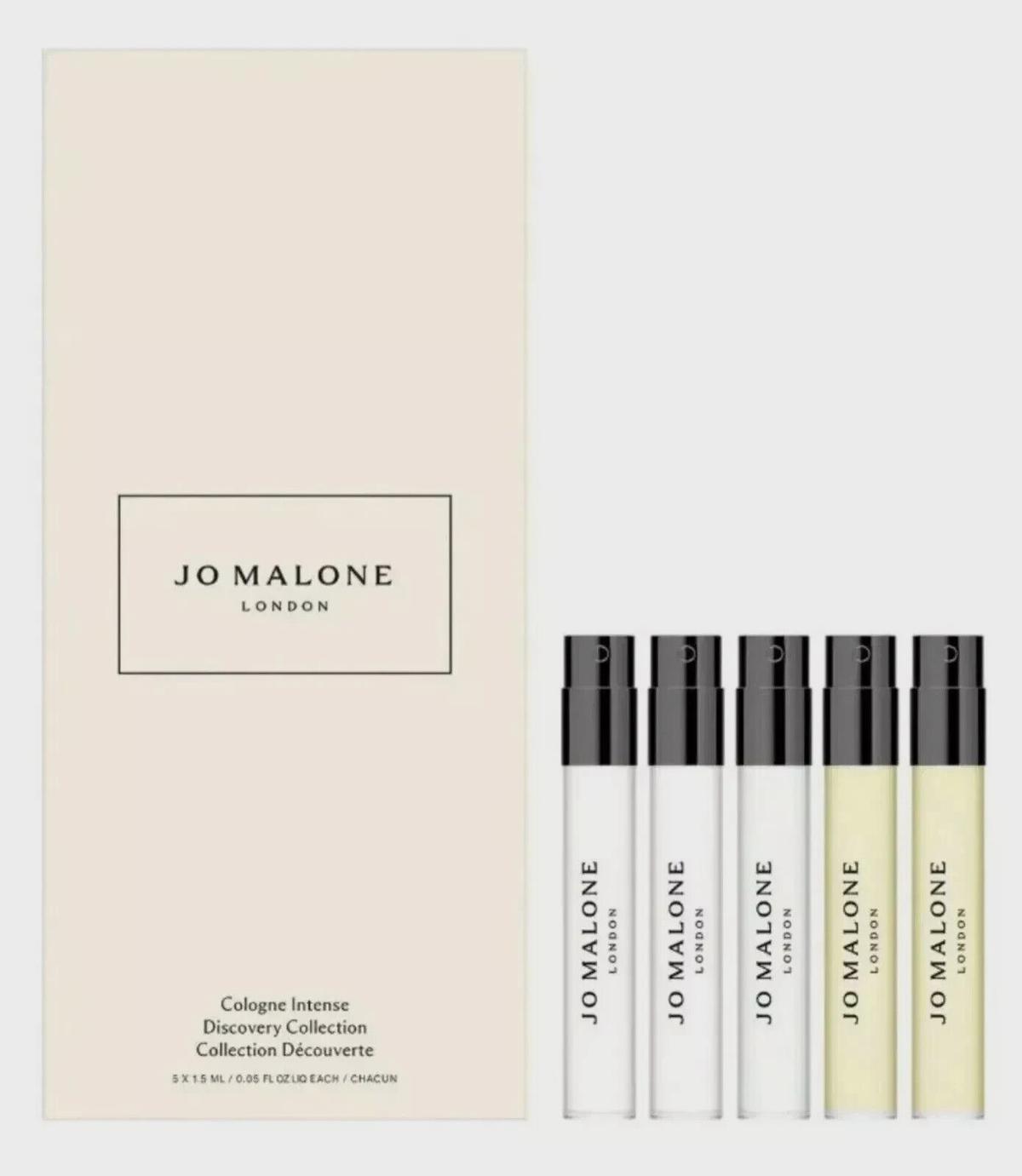 Jo Malone Cologne INTENSE Discovery Set, 1.5ml x5 Vials Assorted Collection, New