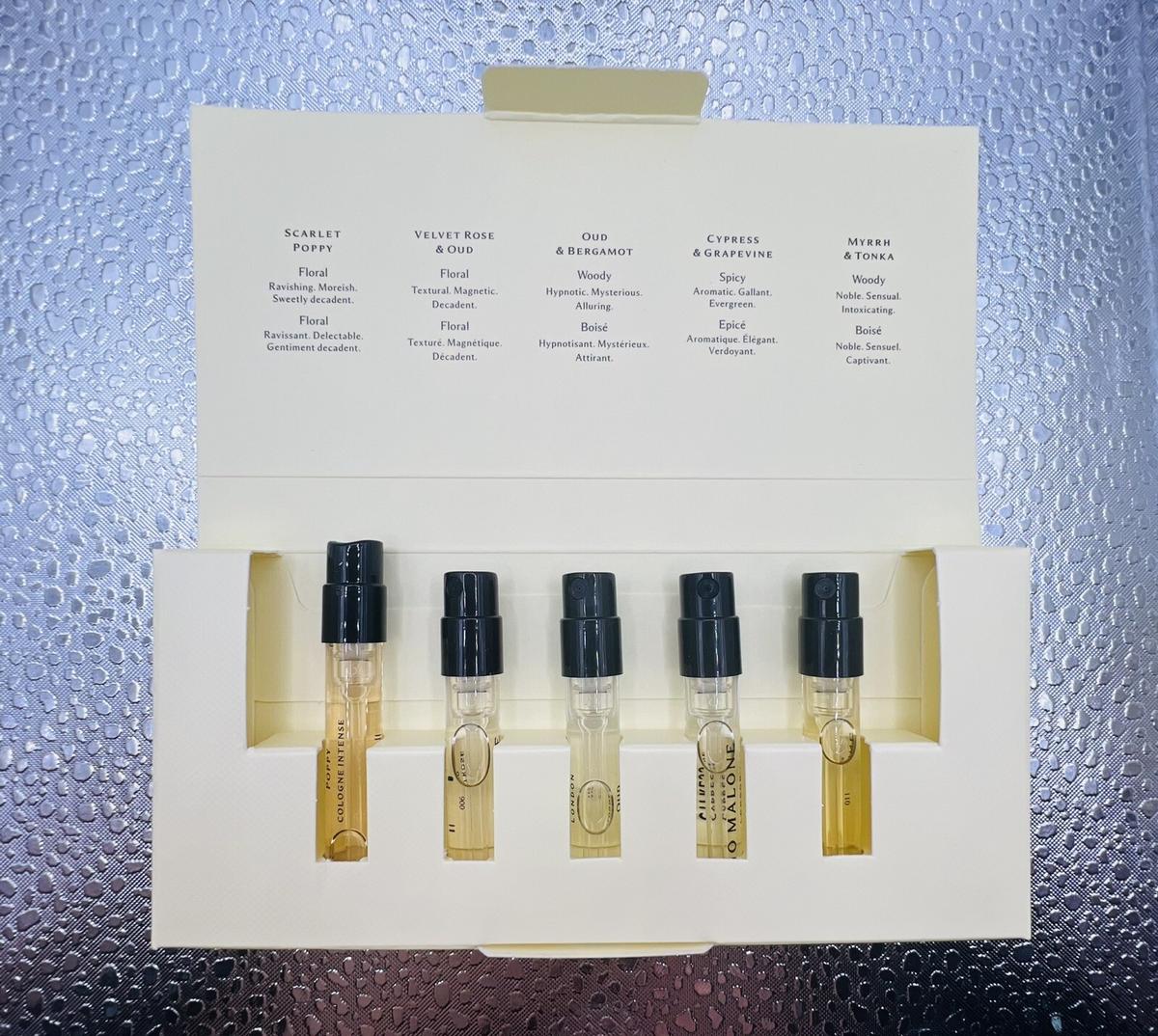 Jo Malone London Cologne Discovery Collection Assortment Set, 1.5ml Each, NEW