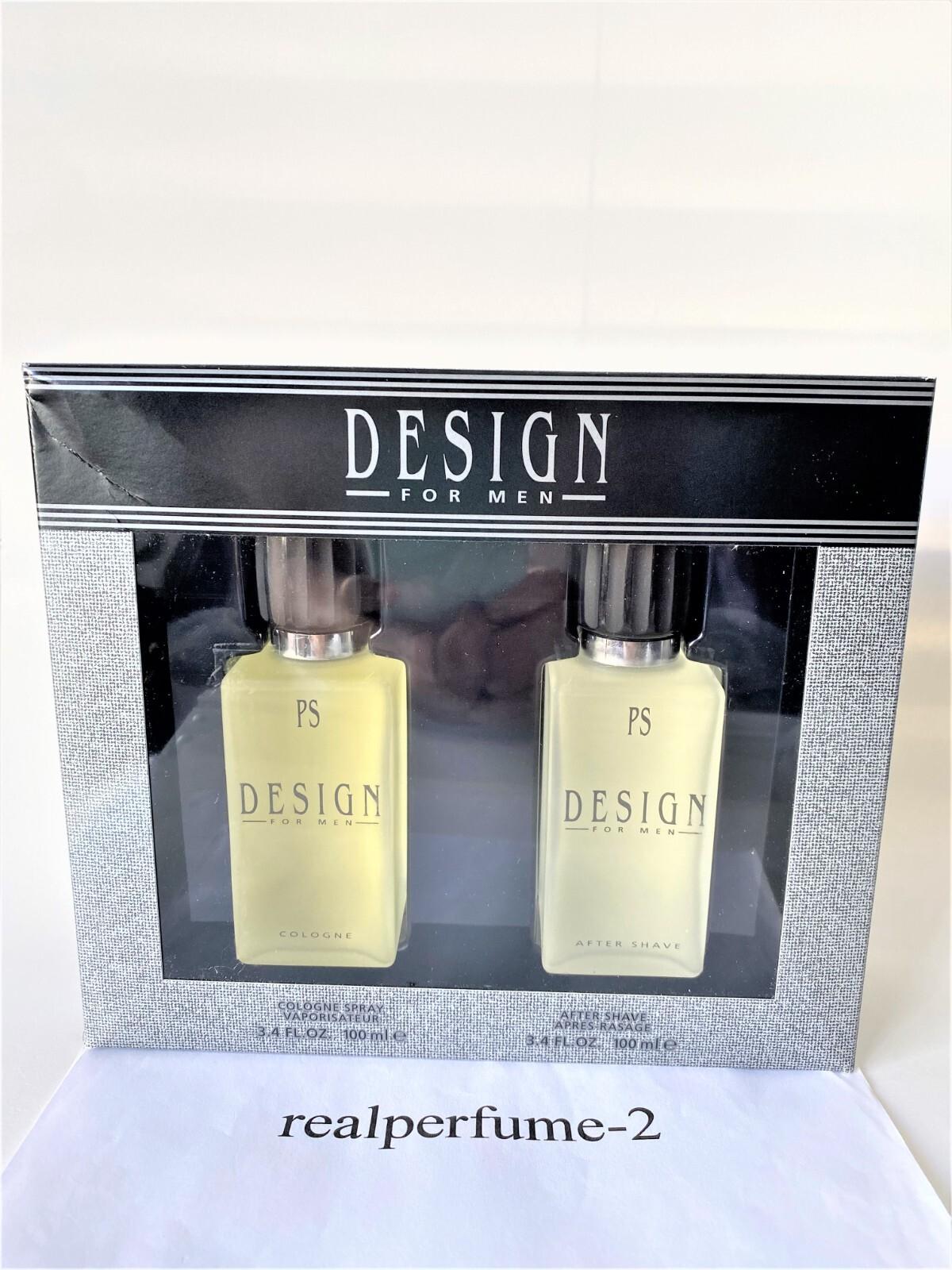 Design By Paul Sebastian Set Cologne Spray 3.4 oz +Aftershave 3.4 oz. 100% REAL