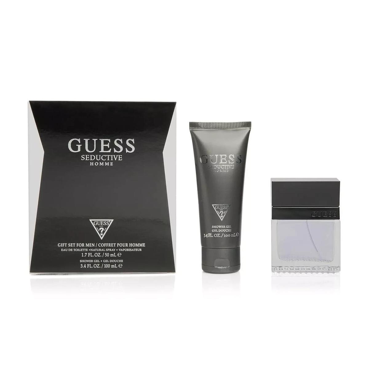 GUESS Seductive Men/Homme Eau de Toilette 2 Piece Travel Set - Cologne Spray 1.7