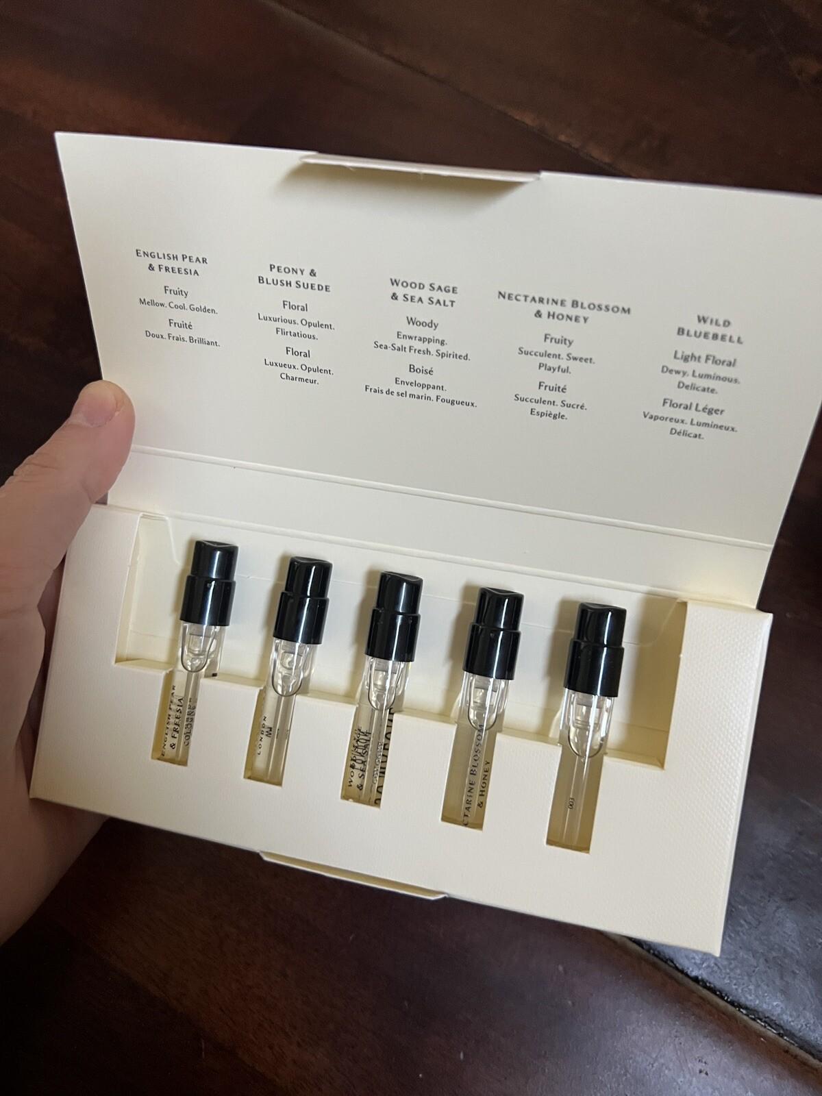 Jo Malone Cologne Discovery Set, 1.5ml x5 Vials Assorted Collection, NWB