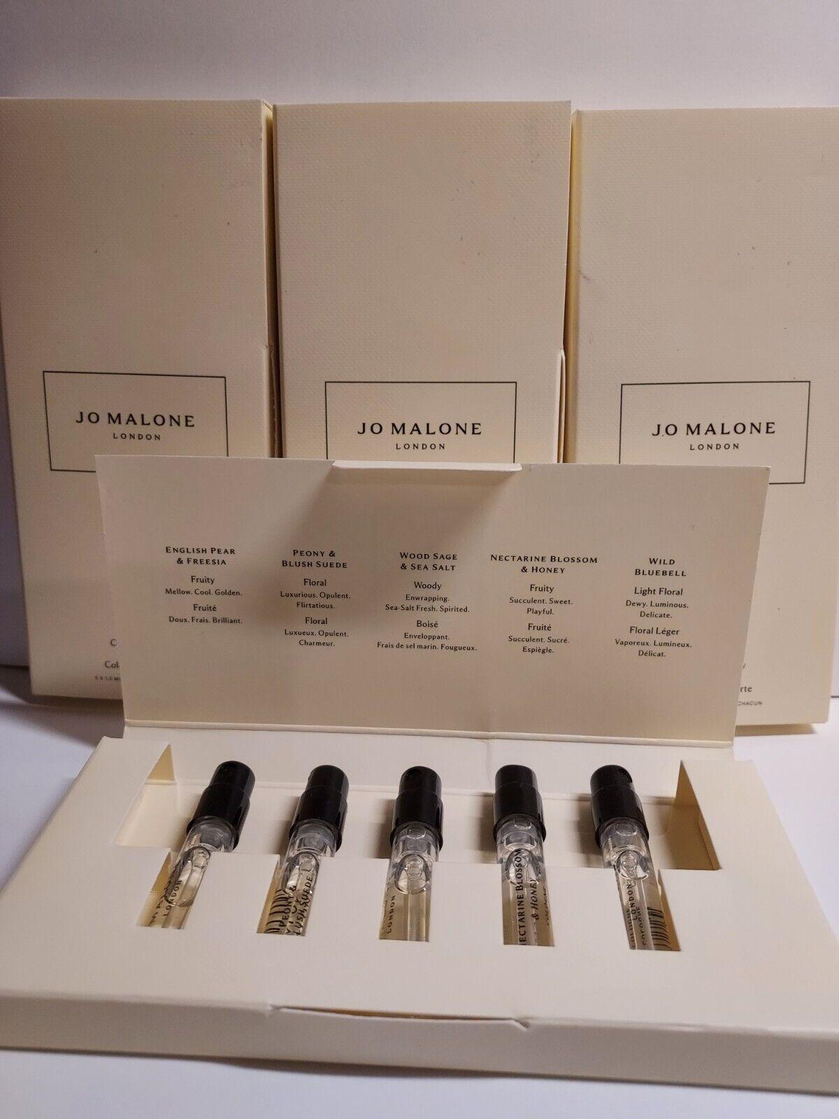 JO MALONE *Cologne Discovery Collection* 1.5 ml x5 Vials / Assorted Set / NIB