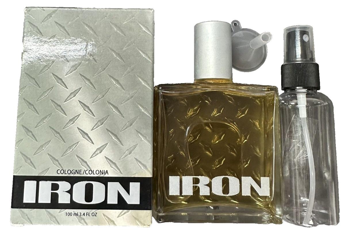 2 PCS SET.Avon Iron Splash Cologne NIB 3.4 fl oz/100 ml  WITH TRAVEL SPRAY