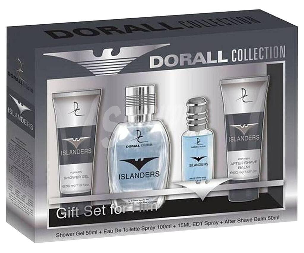 DORALL COLLECTIONS ISLANDERS men's designer cologne 4 pc Gift Set