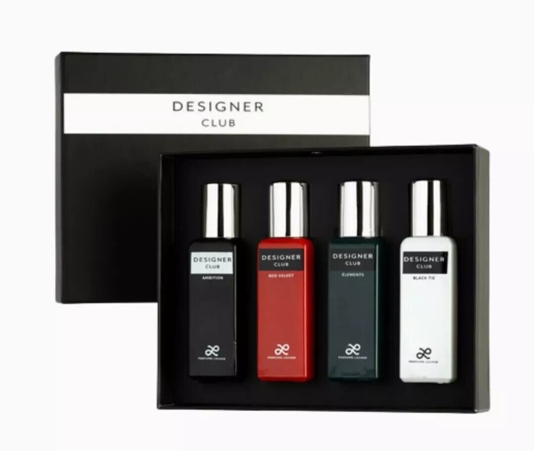 2 X Designer Club Perfume Gift Set For Men- 4x20 ml Fast Shipping 