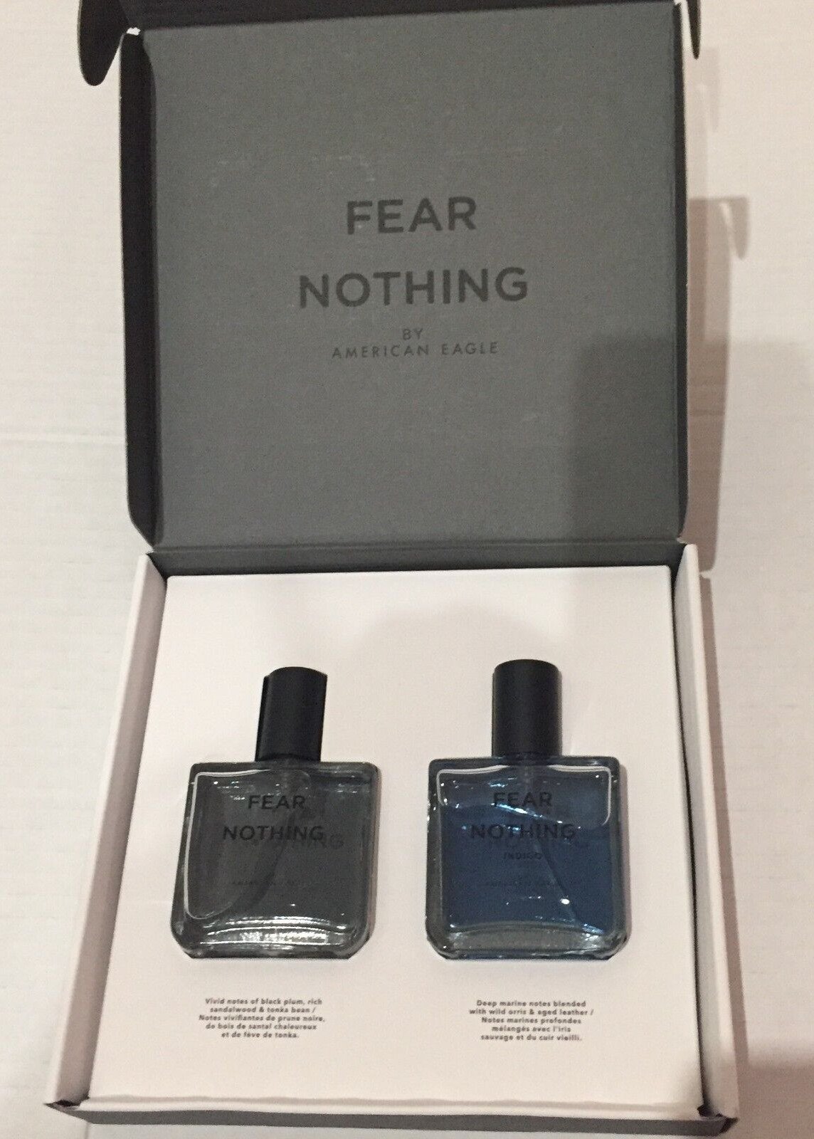 American Eagle Outfitters FEAR NOTHING/INDIGO Eau De Cologne Discovery 2 pc Set