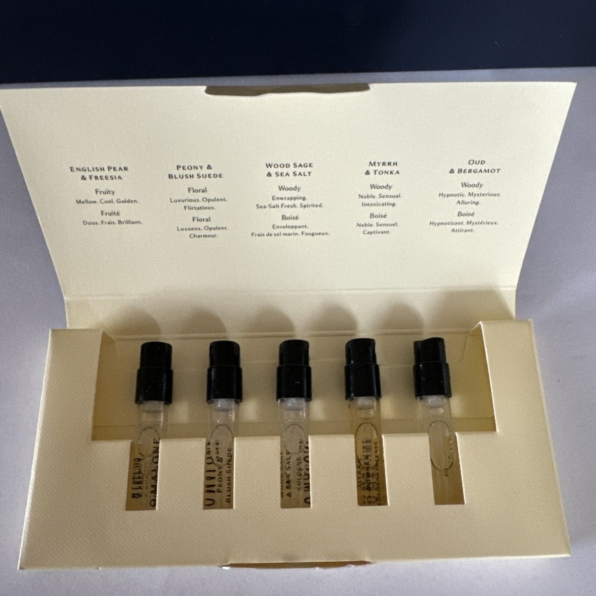 Jo Malone London Cologne Discovery Collection Assortment Set, 1.5ml Each, NEW