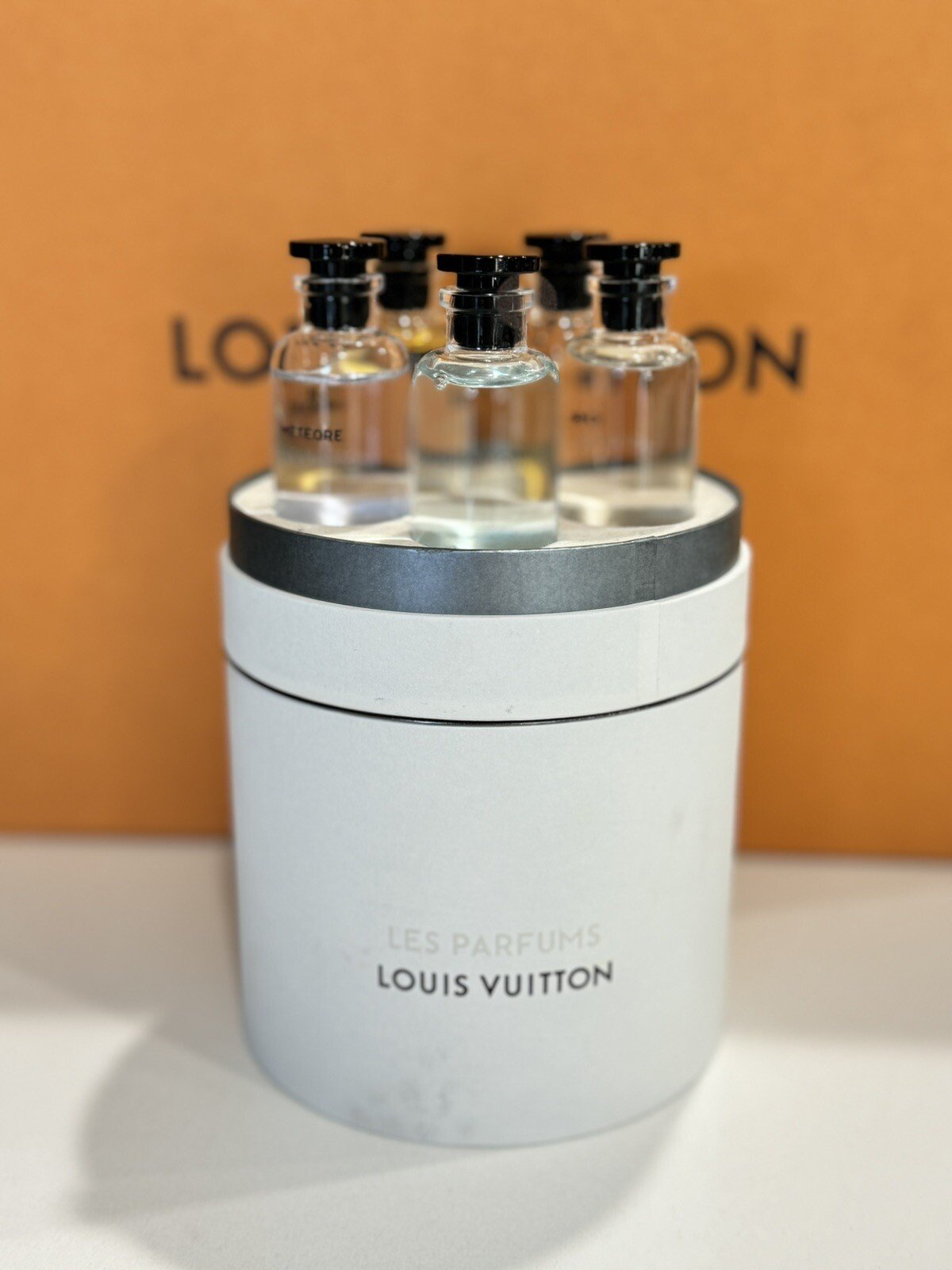 Louis vuitton cologne gift Miniature Parfum set 10 ml bottles PARTIALLY PREOWNED