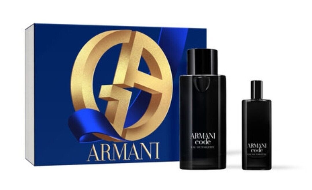 ARMANI CODE EAU DE TOILETTE HOLIDAY DUO2-PIECE COLOGNE & TRAVEL SPRAY GIFT SET