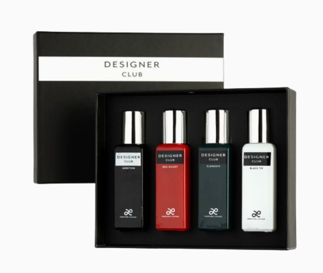 2 X Designer Club Perfume Gift Set For Men- 4x20 ml Fast Shipping 