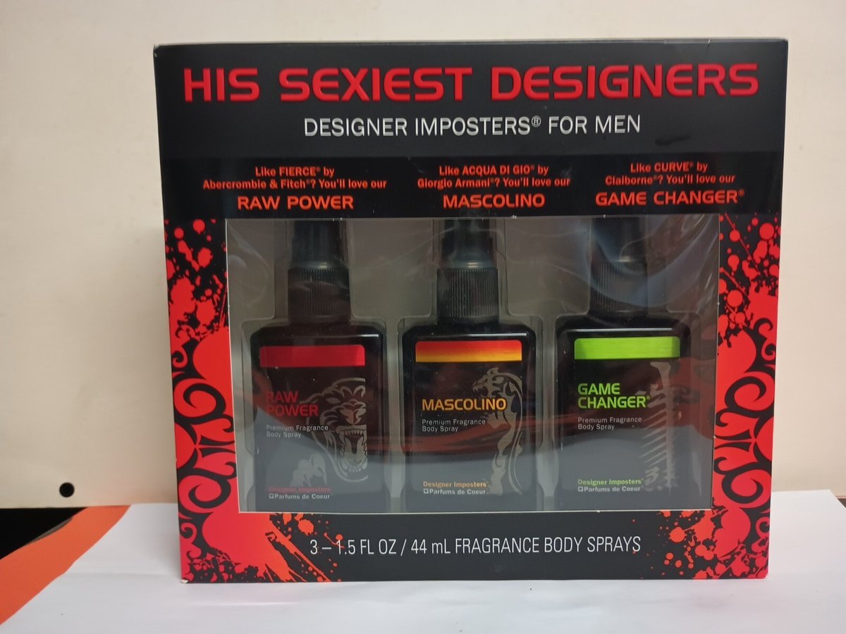 Designer Imposters His Sexiest Men's Fragrance Gift Set Red Set